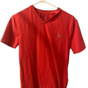Polo-ralph-lauren Men's Red and Blue T-shirt